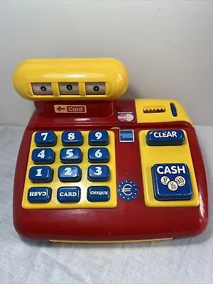 Vintage Toy Cash Register Till Theo Klein 1997 Toy • £18