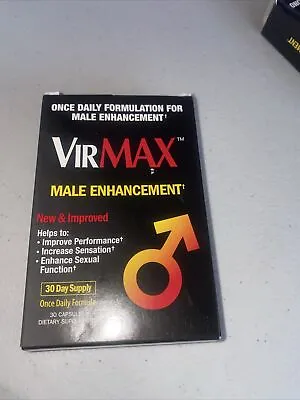 VirMax Men's Male Enhancement - 30 Capsule - EXP 05/ 24 • $13.99