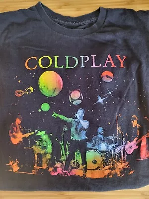 2022 Coldplay Music Of The Spheres World Tour T-Shirt Size XL • $17.13