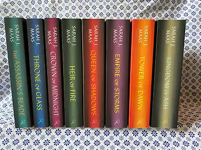 Throne Of Glass By Sarah J. Maas Full Set (Paperback Bloomsbury Publishing) • $124.85