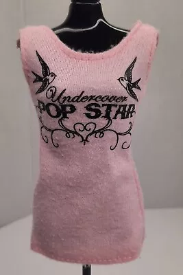 2007~Mattel~Hannah Montana/Miley Cyrus~Pink Undercover Pop Star Dress~ • $9.95