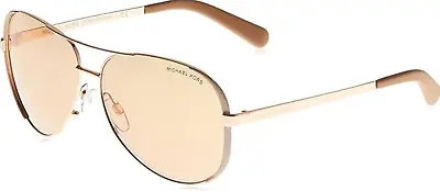 Authentic MICHAEL KORS MK5004 Sunglasses Rose Gold/Rose Gold Flash*NEW* 59 Mm • $43.11