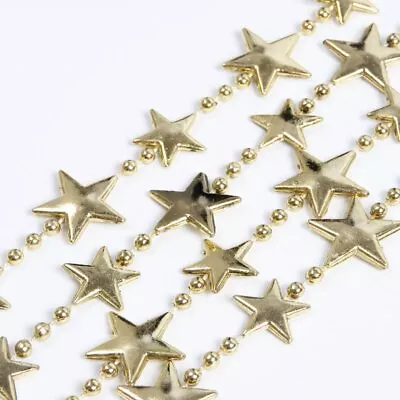 Star String Chain Garland Sparkling Ornament Decorations For Party Weddings Xmas • $10.68