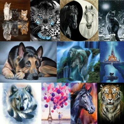 $10.99 • Buy DIY 5D Diamond Painting Kits Full Drill Rhinestone Handicraft Cross Stitch Arts