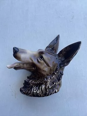 Jema Ware Jema Holland 161 Wall Mounted Ceramic Dog Plaque  • $79.50