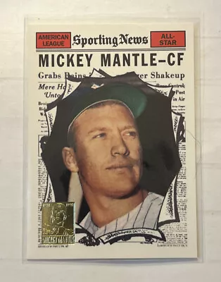 1996 Topps Sporting News Mickey Mantle #578 MINT FO7791 • $5