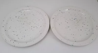 2x Stonehenge Midwinter Confetti  Design Dinner Plates  10.5in Beautiful  • £14.99