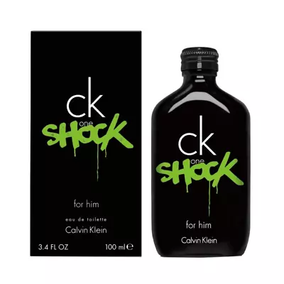 CK One Shock By Calvin Klein EDT Spray 100ml For Men • $67.70