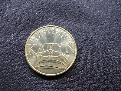 Old World Coin POLAND 2 Zlote 2010 Y721  Katyn Massacre WWII  (101) • $3.99