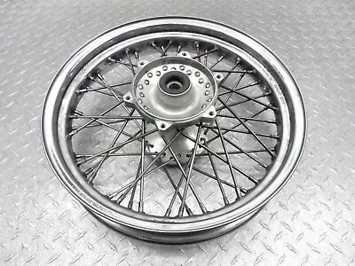 2002 98-03 Yamaha VSTAR 650 Classic XVS650 Front Wheel Rim 16x3 Wobble Hop Video • $111.59