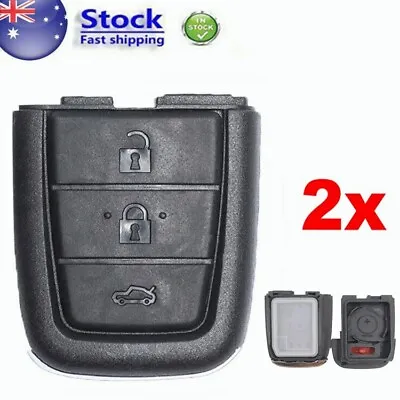 $12.67 • Buy 2xSuitable For Holden Commodore VE SS SSV SV6 SS Replacement Key Remote Shell 4B