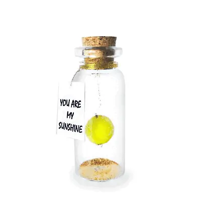 Tiny Magical Message In A Bottle Gift Idea Classy Inspirational Gifts For Him • $18.12