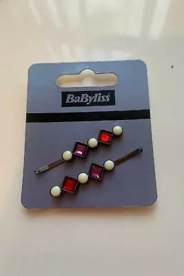 Babyliss Multi Coloured Hair Slides Prom Fashion Formal Wedding Party Bracelet • £2.99