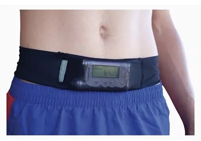Diabete-Ezy Mesh Insulin Pump Belts  Ezy-View Panel Large 85-100cm • £14.45