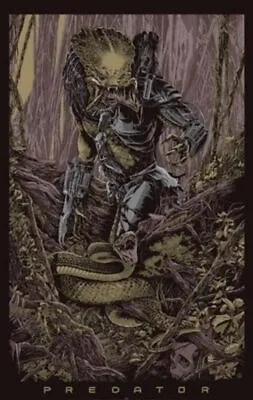 Predator By Ken Taylor Xx/400 Screen Print Art Poster Mondo Artist • $325