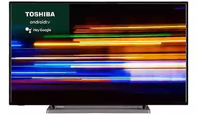 Toshiba 50 Inch 50UA3D63DB Smart 4K UHD HDR LED Freeview TV Ultra High Definitio • £379