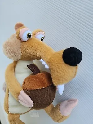 Scrat With Nut - ICE AGE Plush Bear 20cm Approx. Saber-tooth Squirrel • $30