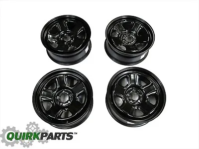 Charger Challenger Chrysler 300 Police Steel Black Wheel 18  X 7.5  Mopar Set/4 • $735.28