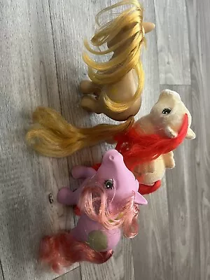 Vintage My Little Pony Lot Three Ponies • $12