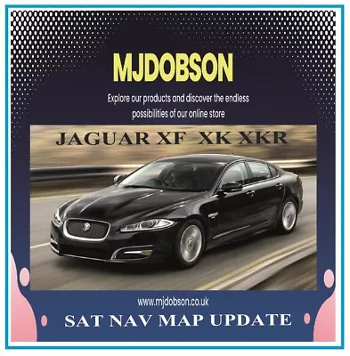 Jaguar XF SAT NAV MAP UPDATE For Jaguar XKRXFXK NAVIGATION DVD • £18.53