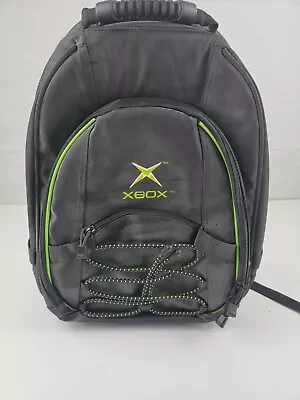 RARE Original Microsoft XBOX Padded Console Travel Carry Gamer Official Backpack • $34.97