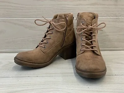 Crown Vintage Charley Ankle Boots Women's Size 8 M Tan MSRP $90 • $19.99