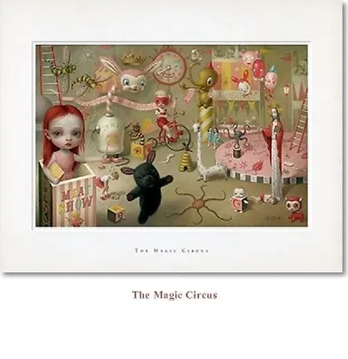 Mark Ryden Limited Edition 3 Lithograph Print Set Rare The Magic Circus • $150