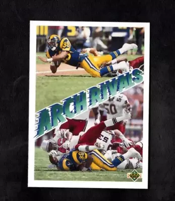 1991 Arch Rivals Upper Deck Football Robert Delpino Tim McDonald #653 • $0.73