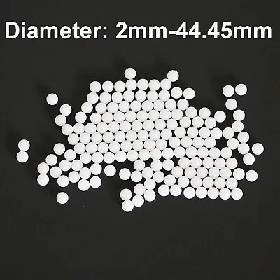 2mm 3mm 4mm -44.45mm Polyformaldehyde Solid Plastic Balls Precision Bearing Ball • $4.35