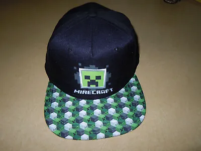 New Black   Minecraft   Youth Baseball Style Cap / Hat • $7.99