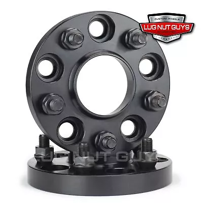$45.63 • Buy 2 Wheel Spacers 5x120.7 Hubcentric 20mm Black 5x4.75 Fits Corvette 1984-2017