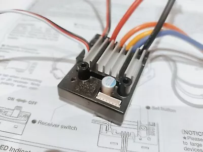 Tamiya 45069 TBLE-04S Brushed & Brushless ESC Speed Controller And Instructions • £29.99