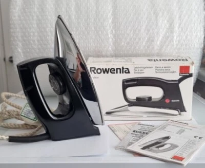 £35 • Buy Retro Vintage Rowenta Dry Iron LA-58 - Great For Crafting Art Craft  - 1200W