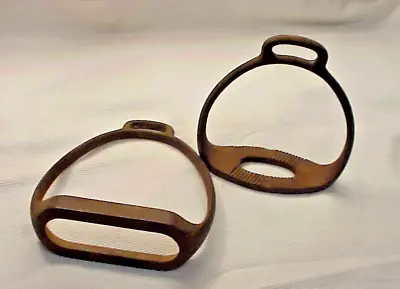 2 - English / British Army Military Saddle Stirrups Early 1900s   WWI • $39.99