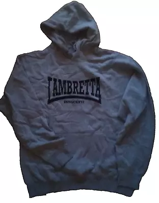 LAMBRETTA LONSDALE STYLE HOODIE PLUS SIZE MENS WOMENS SIZE 2xl VESPA MOD SCOOTER • £16.99