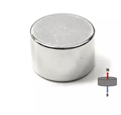 $42.24 • Buy 1x Super 22mm X 20mm N45 | Disc Magnets | Neodymium Rare Earth Model Disk Round