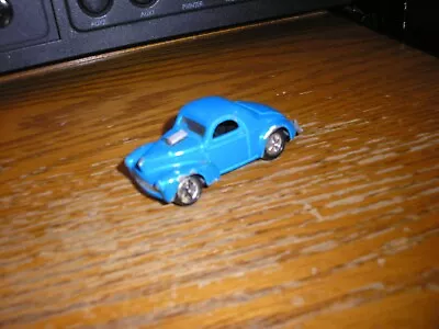 Vintage Johnny Lightning 1941 Willys Gasser Coupe Blue Free SHIPPING • $10.99