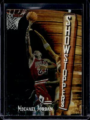 1997-98 Topps Finest Michael Jordan Showstoppers Common W Coating #271 Bulls • $2.25