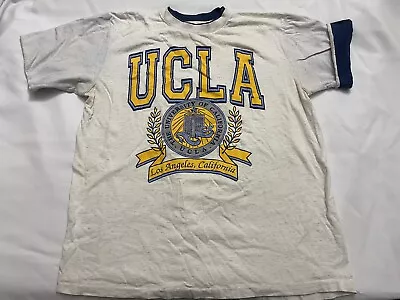 VTG UCLA Los Angeles CA White 90s Shirt Made In USA Size XL • $29.99