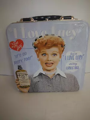 Collectible I LOVE LUCY: Tasty Too TIN Lunch Box ByVandor In Fantastic Condition • $22.50