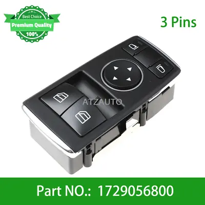 Power Window Mirror Switch For Mercede-benz C250 C350 C-Class Coupe 1729056800 • $27.90