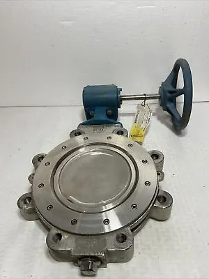 Dezurik 610706R001 8  Butterfly Valve BHP 316 Stainless TFE-T Seat Gear Actuator • $550