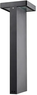 Black Aluminium Post Tall Bollard Light Outdoor Garden Driveway LED Pole Lamp • £39.99