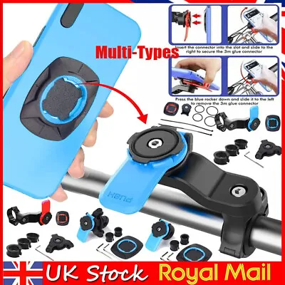 Phone Holder Quad Lock Out Front Motorcycle Bike Twist Mountain Cycling Holder • £6.09
