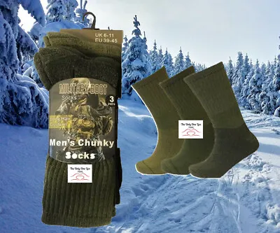 Mens Army Hiking Military Boot Work Socks High Performance Warm Sock 3612Pairs • £5.99