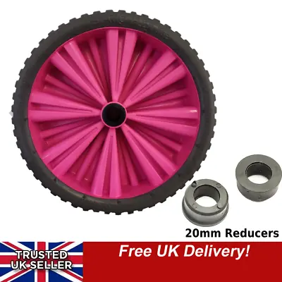 1x New 14  Puncture Proof Solid Wheelbarrow Wheel & Tyre 4.00-8 Launching Trolly • £21.50