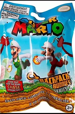 Super Mario Backpack Buddies Series 2 Blind Bag - 1 Character Per Bag • £20