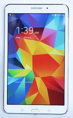 $99.99 • Buy SAMSUNG Galaxy Tab 4 8   16GB Quad Core Android 5.1.1 MicroSD Slot White SM-T330