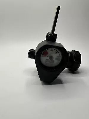 MSA 4500 PSI Cylinder Valve Assembly SCBA Tank Bottle Gauge W Rubber Boot & Cap • $38