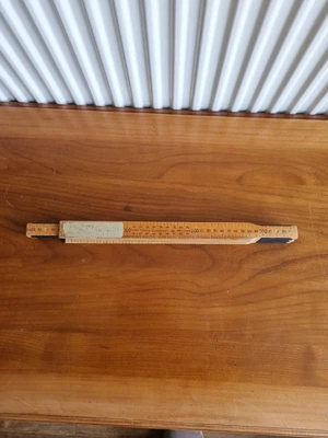 $6.27 • Buy Rabone Chesterman No. 1642 Folding Wooden Rule 2 Metres 6’6”